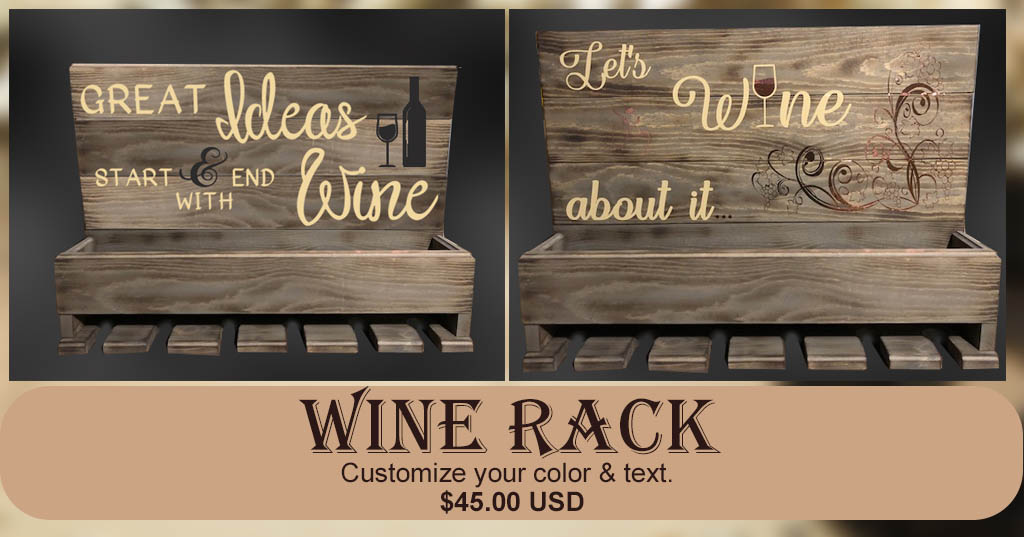 Product Decorative Wine Rack