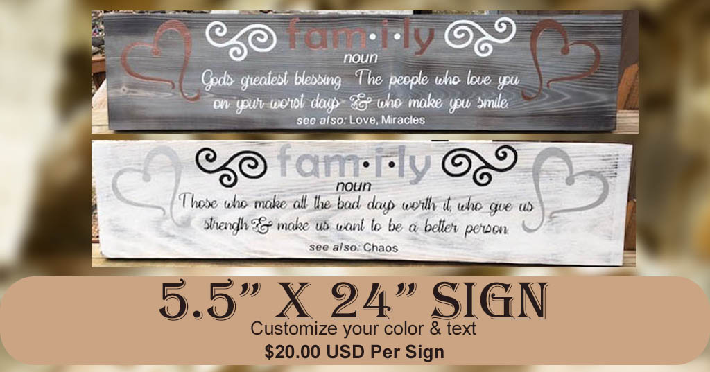 Product 5.5x24 sign