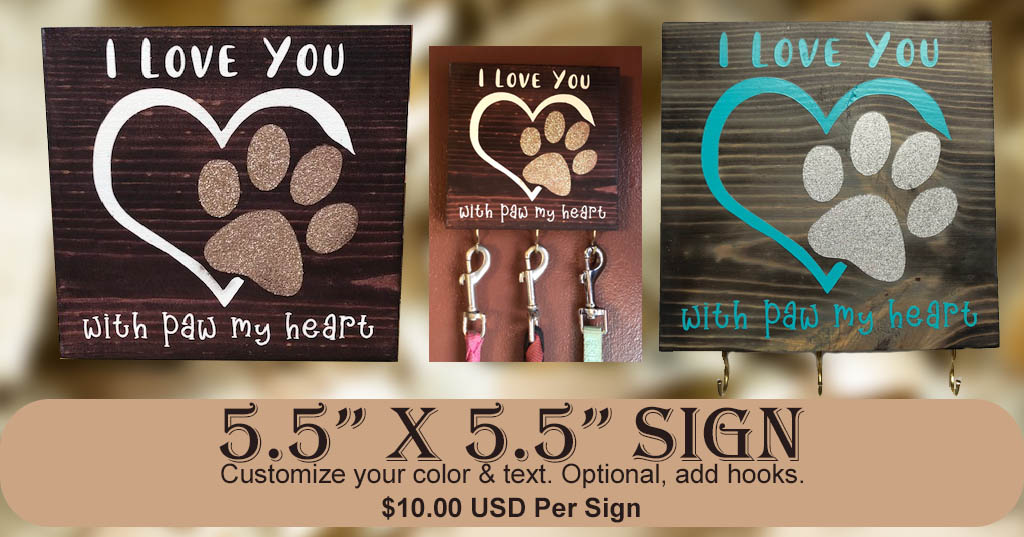 Product 5.5 x 5.5 sign